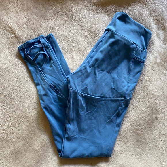 Gymshark Pants - GYMSHARK blue leggings